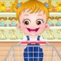 Baby Hazel In Kitchen