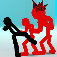 Stickman Street Fighting 3D